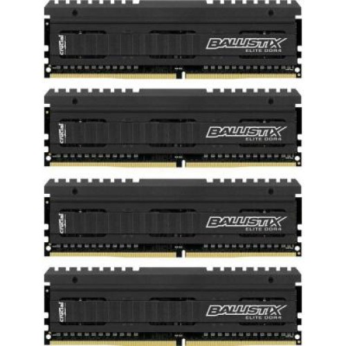 Модуль памяті для компютера DDR4 32GB (4x8GB) 2666 MHz Ballistix Elite Micron (BLE4C8G4D26AFEA)