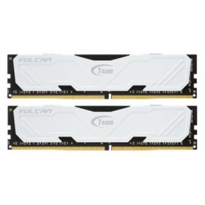 Модуль памяті для компютера DDR3 16GB (2x8GB) 1600 MHz Vulcan White Team (TLWED316G1600HC9DC01)