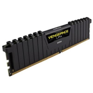 Модуль памяті для компютера DDR4 16GB 2400 MHz Vengeance LPX Black Corsair (CMK16GX4M1A2400C14)