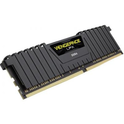 Модуль памяті для компютера DDR4 16GB 2400 MHz Vengeance LPX Black Corsair (CMK16GX4M1A2400C14)