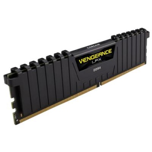 Модуль памяті для компютера DDR4 16GB 3000 MHz Vengeance LPX Black Corsair (CMK16GX4M1B3000C15)