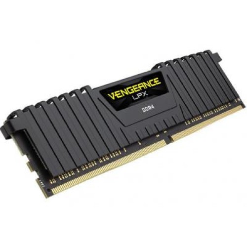 Модуль памяті для компютера DDR4 16GB 3000 MHz Vengeance LPX Black Corsair (CMK16GX4M1B3000C15)