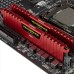 Модуль памяті для компютера DDR4 16GB (2x8GB) 2400 MHz Vengeance LPX Red Corsair (CMK16GX4M2A2400C16R)