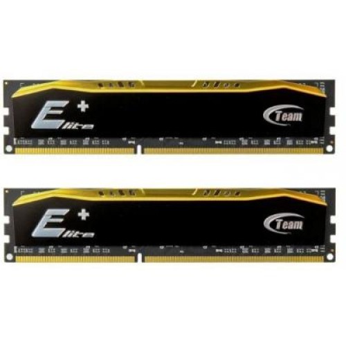 Модуль памяті для компютера DDR4 16GB (2x8GB) 2133MHz Elite Plus Black Team (TPD416G2133HC15DC01)