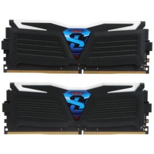 Модуль памяті для компютера DDR4 16GB (2x8GB) 2800 MHz  Super Luce Geil (GLWB416GB2800C16DC)