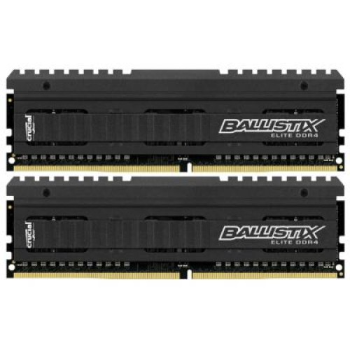 Модуль памяті для компютера DDR4 16GB (2x8GB) 2666 MHz Ballistix Elite Micron (BLE2C8G4D26AFEA)