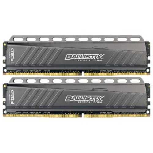 Модуль памяті для компютера DDR4 16GB (2x8GB) 2666 MHz Ballistix Tactical Micron (BLT2C8G4D26AFTA)