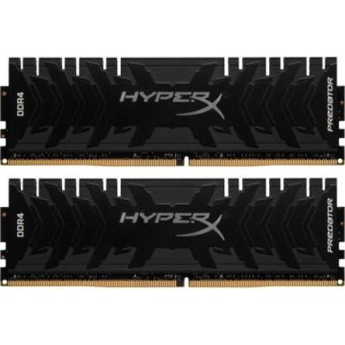 Модуль памяті для компютера DDR4 8GB (2x4GB) 3200 MHz HyperX Predator Kingston Fury (ex.HyperX) (HX432C16PB3K2/8)