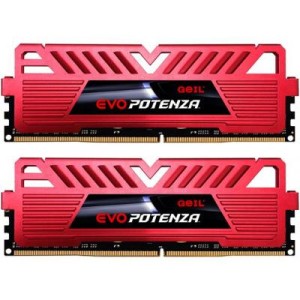 Модуль памяті для компютера DDR4 8GB (2x4GB) 2400 MHz EVO POTENZA Geil (GPR48GB2400C15DC)