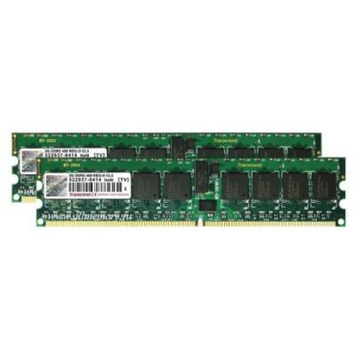 Модуль памяті для компютера DDR2 4GB (2x2GB) 400 MHz Transcend (TS4GIB4792)