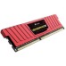 Модуль памяті для компютера DDR4 8GB (2x4GB) 2400 MHz LPX Red Corsair (CMK8GX4M2A2400C16R)