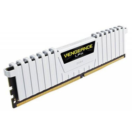 Модуль памяті для компютера DDR4 16GB (2x8GB) 3200 MHz LPX White Corsair (CMK16GX4M2B3200C16W)
