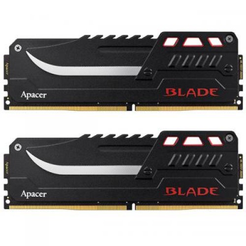 Модуль памяті для компютера DDR4 16GB (2x8GB) 3000 MHz BLADE Series Apacer (EK.16GAZ.KEBK2)