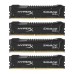 Модуль памяті для компютера DDR4 64GB (4x16GB) 2666 MHz HyperX Savage BLACK Kingston Fury (ex.HyperX) (HX426C15SBK4/64)