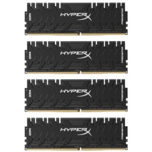 Модуль памяті для компютера DDR4 16GB (4x4GB) 3000 MHz HyperX Predator Lifetime Kingston Fury (ex.HyperX) (HX430C15PB3K4/16)