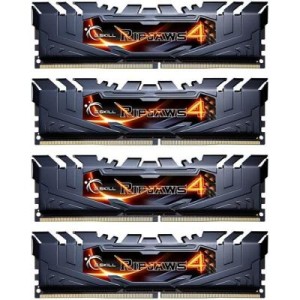 Модуль памяті для компютера DDR4 32GB (4x8GB) 2800 MHz Ripjaws 4 G.Skill (F4-2800C16Q-32GRK)