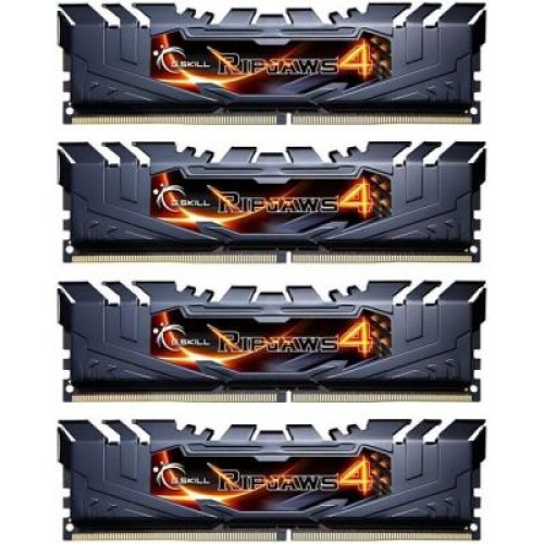 Модуль памяті для компютера DDR4 32GB (4x8GB) 2800 MHz Ripjaws 4 G.Skill (F4-2800C16Q-32GRK)