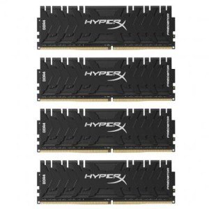 Модуль памяті для компютера DDR4 16GB (4x4GB) 3200 MHz HyperX Predator Lifetime Kingston Fury (ex.HyperX) (HX432C16PB3K4/16)