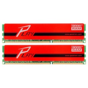 Модуль памяті для компютера DDR4 16GB (2x8GB) 2400 MHz Play Red Goodram (GYR2400D464L15S/16GDC)