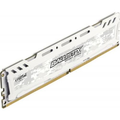 Модуль памяті для компютера DDR4 16GB 2400 MHz Ballistix Sport LT White Micron (BLS16G4D240FSC)