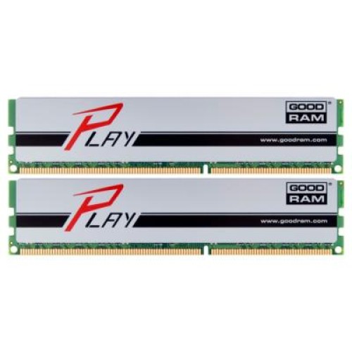 Модуль памяті для компютера DDR4 16GB (2x8GB) 2400 MHz PLAY Silver Goodram (GYS2400D464L15S/16GDC)