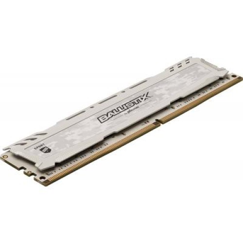 Модуль памяті для компютера DDR4 8GB 2400 MHz Ballistix Sport LT White Micron (BLS8G4D240FSCK)