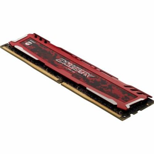 Модуль памяті для компютера DDR4 8GB 2400 MHz Ballistix Sport LT Red Micron (BLS8G4D240FSEK)