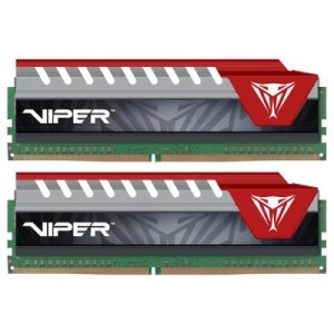 Модуль памяті для компютера DDR4 8GB (2x4GB) 3200 MHz Viper Elite Patriot (PVE48G320C6KRD)