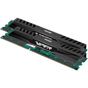 Модуль памяті для компютера DDR3 8GB (2x4GB) 1866 MHz Viper 3 Patriot (PV38G186C0K)