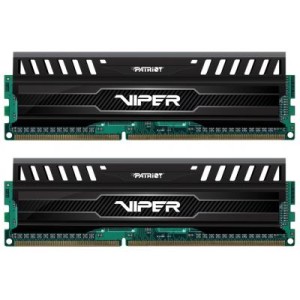 Модуль памяті для компютера DDR3 8GB (2x4GB) 1866 MHz Viper 3 Patriot (PV38G186C0K)