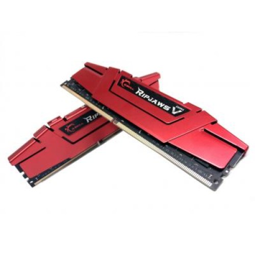 Модуль памяті для компютера DDR4 32GB (2x16GB) 2666 MHz RipjawsV G.Skill (F4-2666C15D-32GVR)