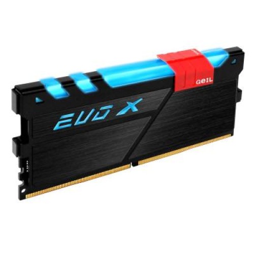 Модуль памяті для компютера DDR4 16GB (2x8GB) 2400 MHz EVO X Geil (GEX416GB2400C15DC)