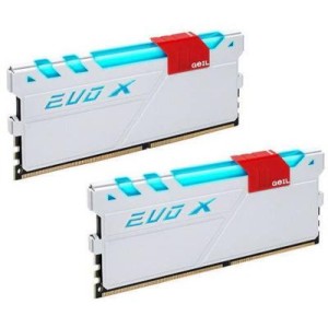 Модуль памяті для компютера DDR4 16GB (2x8GB) 2400 MHz EVO X Geil (GEXW416GB2400C15DC)