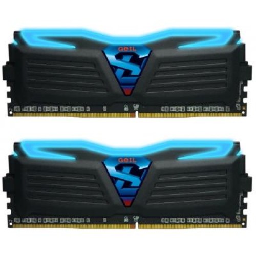 Модуль памяті для компютера DDR4 16GB (2x8GB) 2400 MHz Super Luce Geil (GLB416GB2400C16DC)