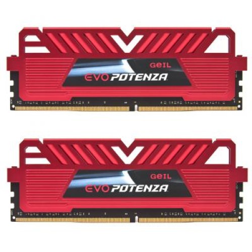 Модуль памяті для компютера DDR4 16GB (2x8GB) 2400 MHz Potenza Geil (GPR416GB2400C16DC)