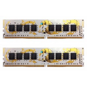 Модуль памяті для компютера DDR4 32GB (2x16GB) 2400 MHz Dragon White Geil (GWB432GB2400C16DC)