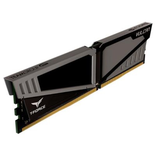 Модуль памяті для компютера DDR4 4GB 2400 MHz T-Force Vulcan Gray Team (TLGD44G2400HC1401)