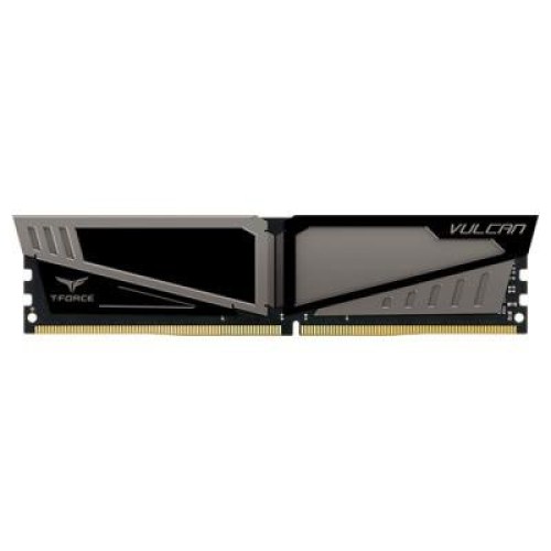 Модуль памяті для компютера DDR4 4GB 2400 MHz T-Force Vulcan Gray Team (TLGD44G2400HC1401)