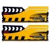 Модуль памяті для компютера DDR4 16GB (2x8GB) 3200 MHz FORZA Yellow Geil (GFY416GB3200C16DC)