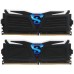 Модуль памяті для компютера DDR4 16GB (2x8GB) 2400 MHz Super Luce Black Geil (GLG416GB2400C16DC)