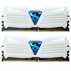 Модуль памяті для компютера DDR4 16GB (2x8GB) 2400 MHz Super Luce White Geil (GLWW416GB2400C16DC)