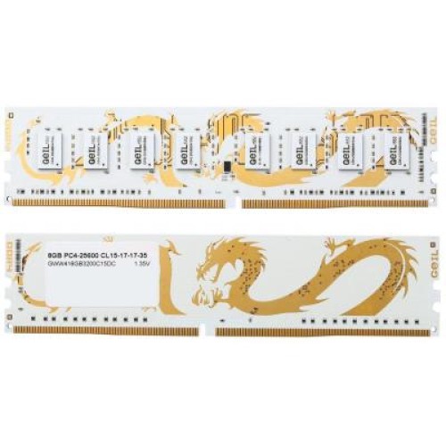 Модуль памяті для компютера DDR4 16GB (2x8GB) 2133 MHz Dragon Ram Geil (GWB416GB2133C15DC)