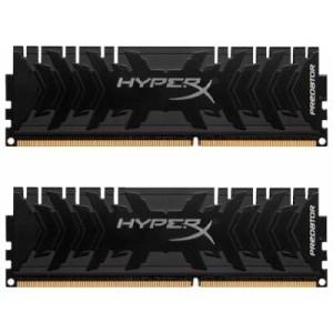 Модуль памяті для компютера DDR4 8GB (2x4GB) 3000 MHz HyperX Predator Kingston Fury (ex.HyperX) (HX430C15PB3K2/8)