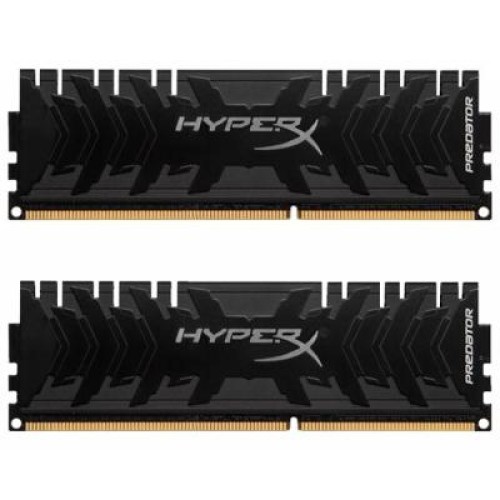 Модуль памяті для компютера DDR4 8GB (2x4GB) 3000 MHz HyperX Predator Kingston Fury (ex.HyperX) (HX430C15PB3K2/8)