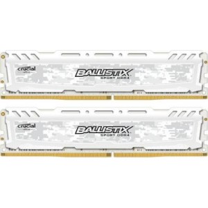 Модуль памяті для компютера DDR4 32GB (2x16GB) 2400 MHz Crucial Ballistix Sport LT Micron (BLS2C16G4D240FSC)