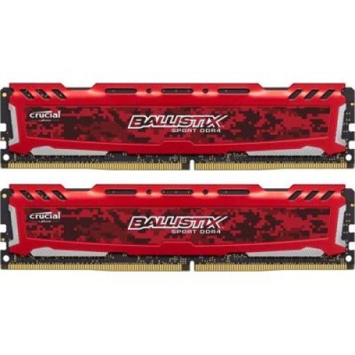 Модуль памяті для компютера DDR4 32GB (2x16GB) 2400 MHz Ballistix Sport LT Micron (BLS2C16G4D240FSE)