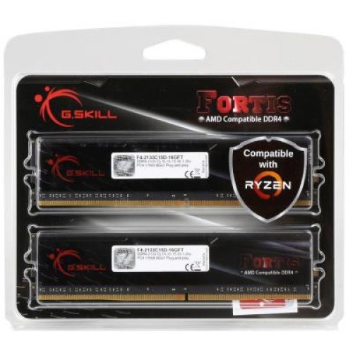 Модуль памяті для компютера DDR4 16GB (2x8GB) 2133 MHz FORTIS G.Skill (F4-2133C15D-16GFT)