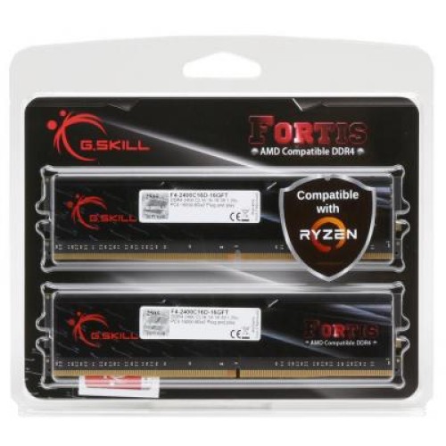 Модуль памяті для компютера DDR4 16GB (2x8GB) 2400 MHz FORTIS G.Skill (F4-2400C16D-16GFT)