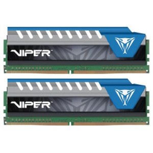 Модуль памяті для компютера DDR4 32GB (2x16GB) 2666 MHz Viper Blue Patriot (PVE432G266C6KBL)