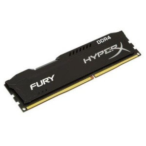Модуль памяті для компютера DDR4 8GB 2666 MHz HyperX FURY Black Kingston Fury (ex.HyperX) (HX426C16FB2/8)